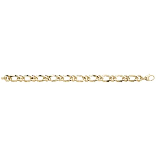 9ct Yellow Gold Ladies' 7.5 Inches Fancy Bracelet 6.4g